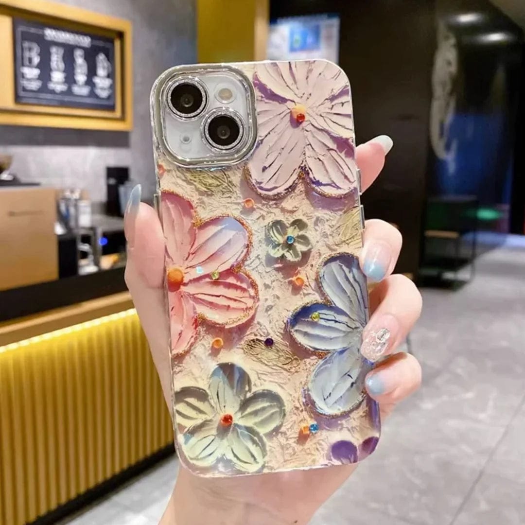 Classy Floral Oil Painting Phone Case – Covers Emporium Classy Floral Oil Painting Phone Case – Covers Emporium
