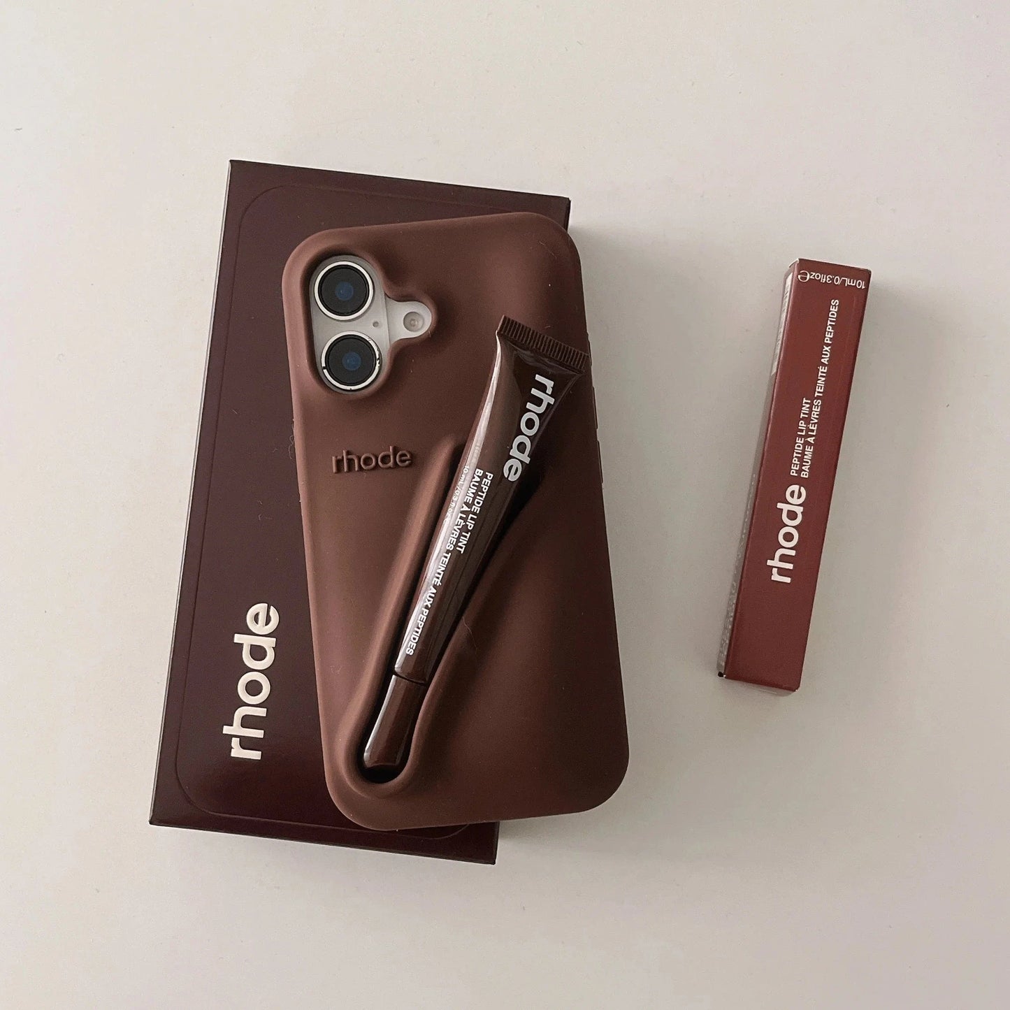 Trendy Lipstick Case For iPhones (Espresso)