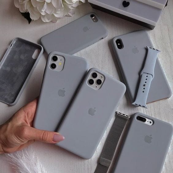 Clay Color Silicon Case