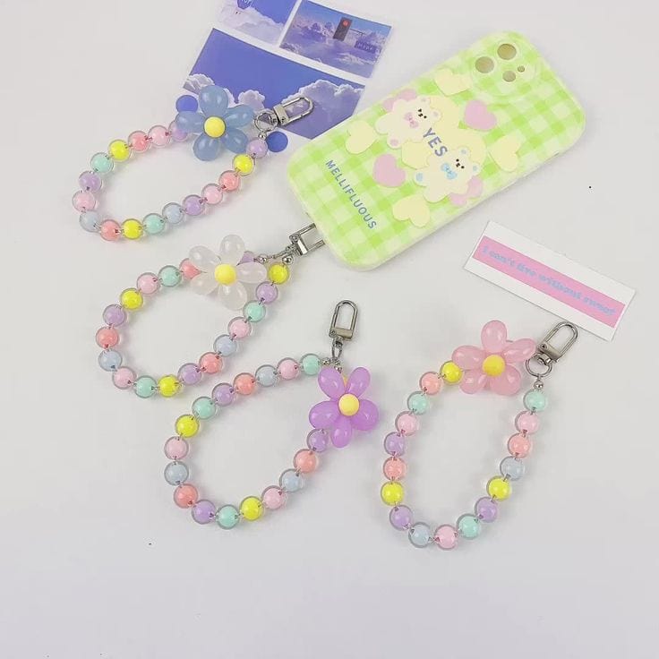 Cute Flower Beads Charms