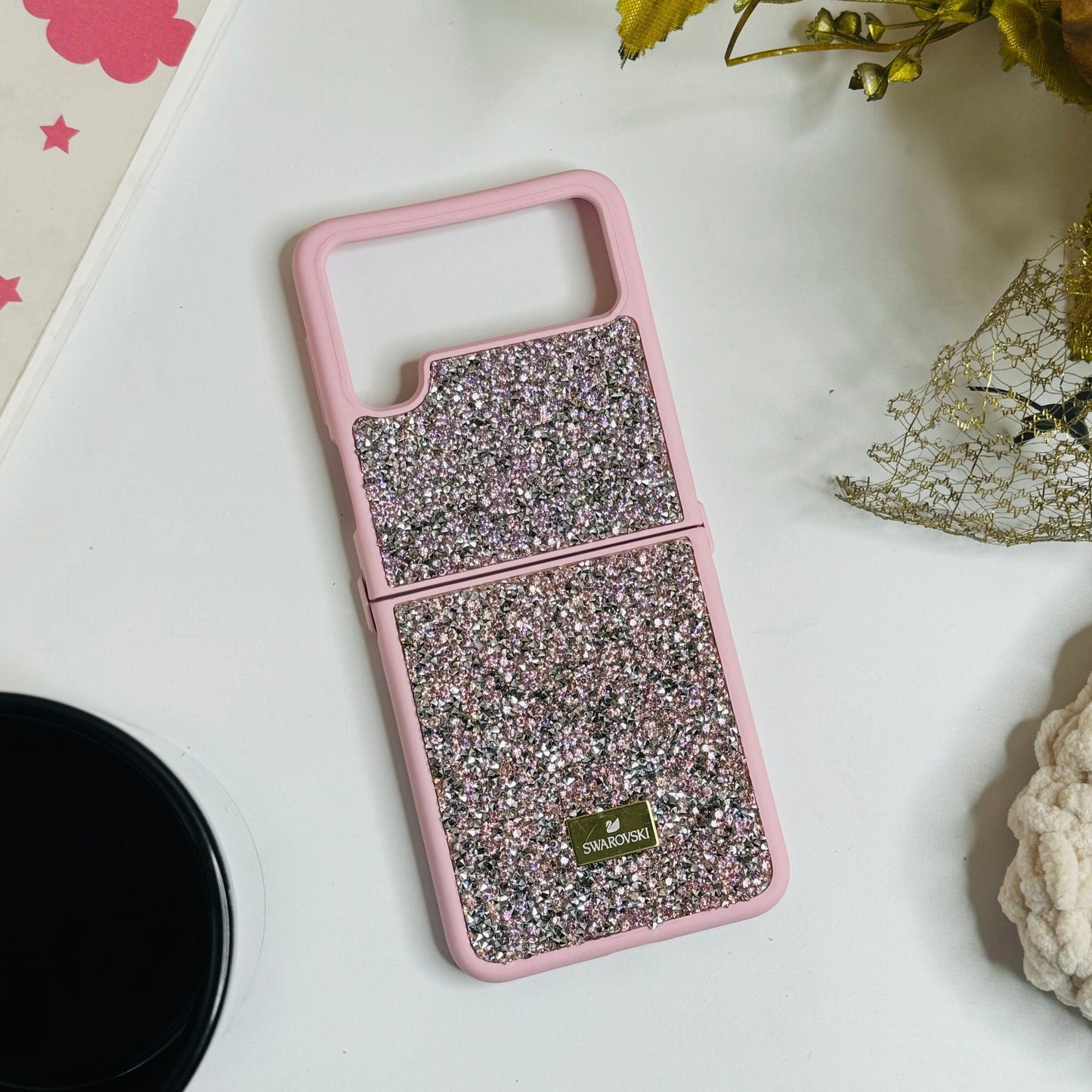 Diamond Stone Case For Samsung Z Flip Series