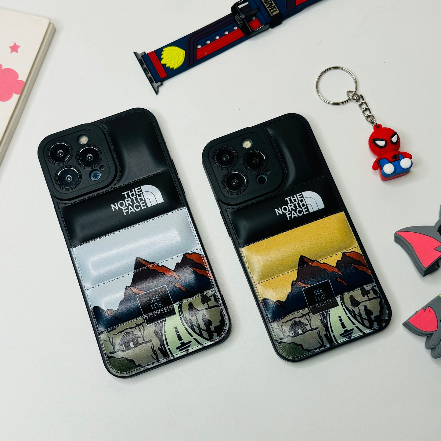 The Mountain View iPhone Puffer Case