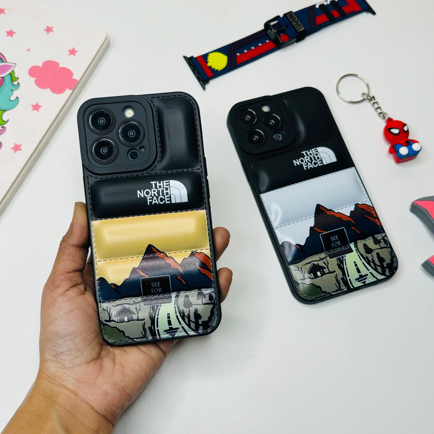 The Mountain View iPhone Puffer Case