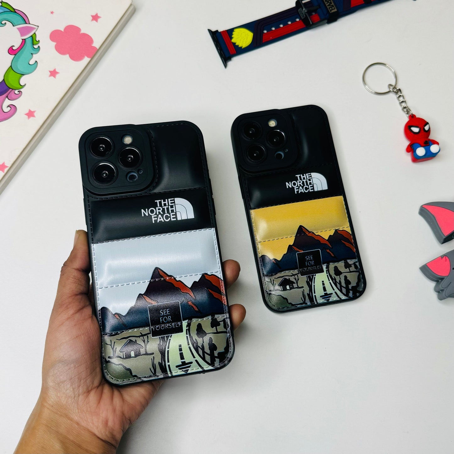 The Mountain View iPhone Puffer Case