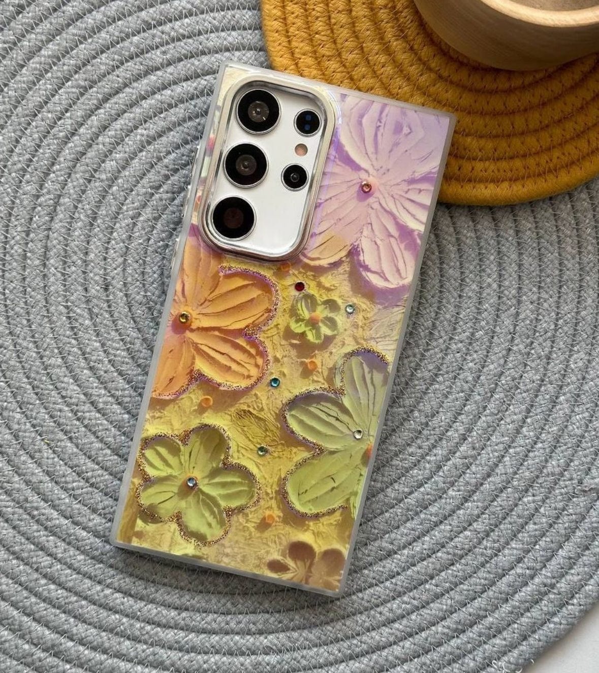 Classy Floral Oil Painting Phone Case