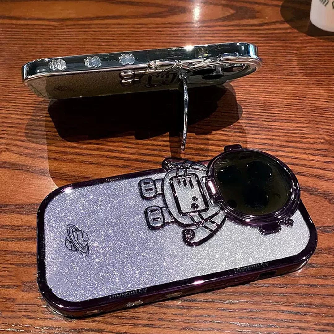 Astronaut Glitter Phone Case For Iphones