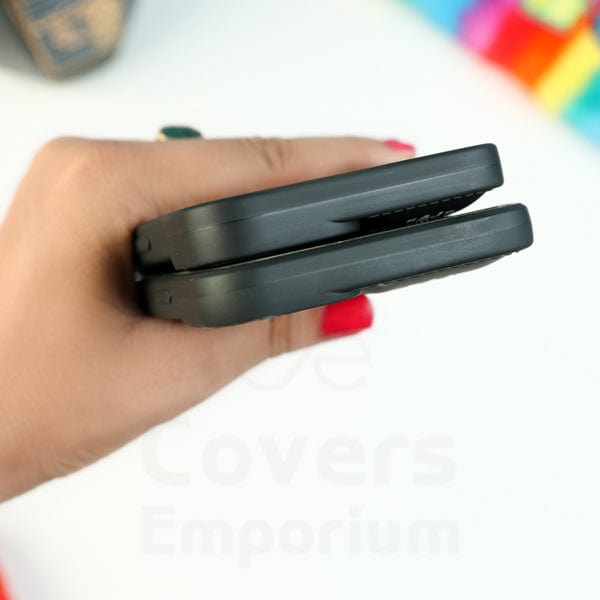 Black Smart Puffer Teddy Case #008