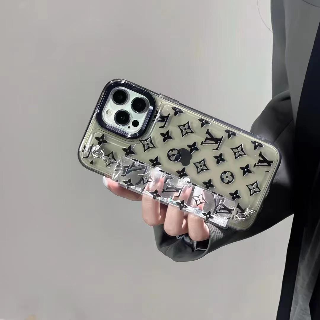Premium Quality Branded Transparent Case with Belt