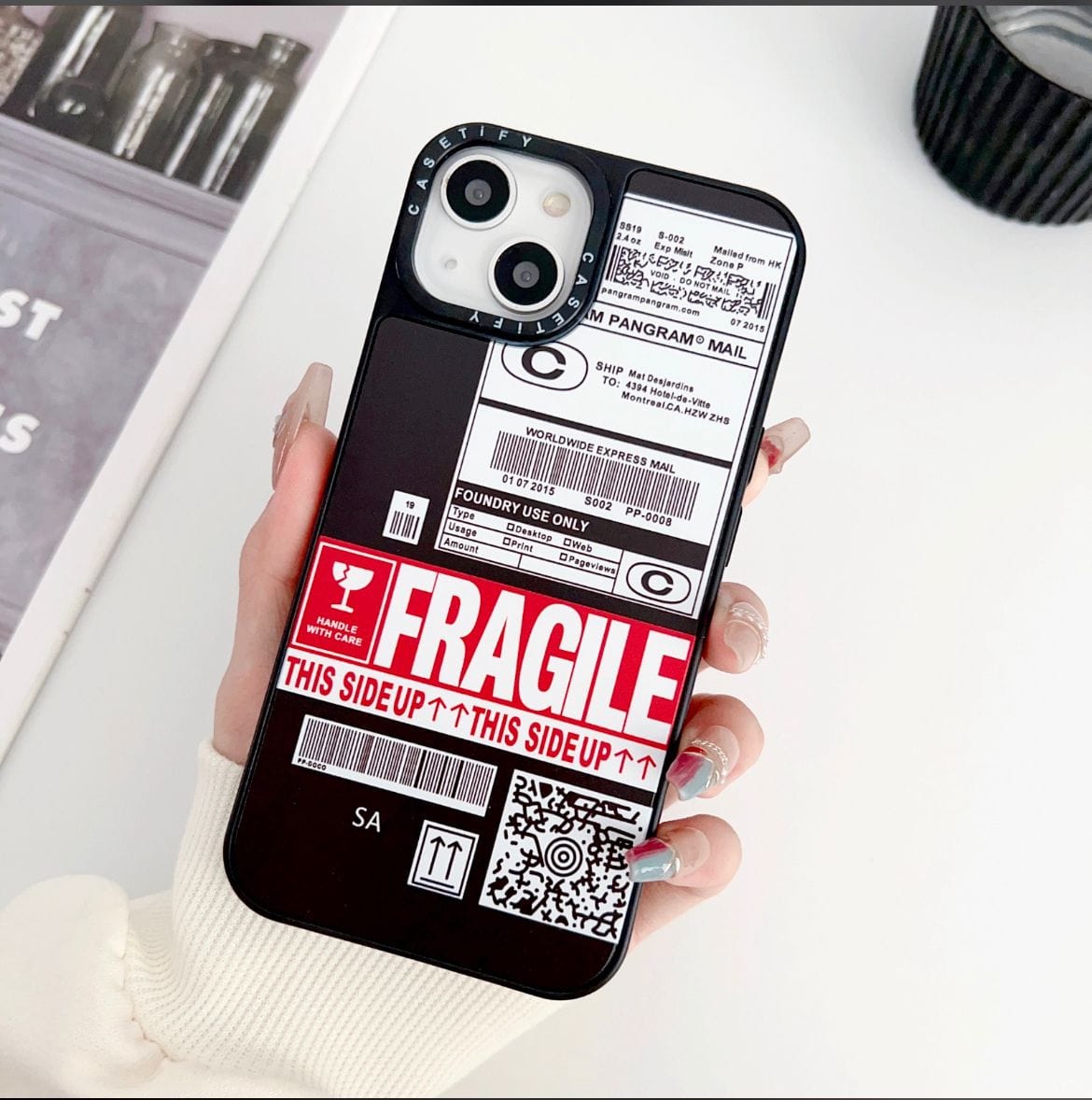 New Luxury Branded Unisex Silicone iPhone Case Design