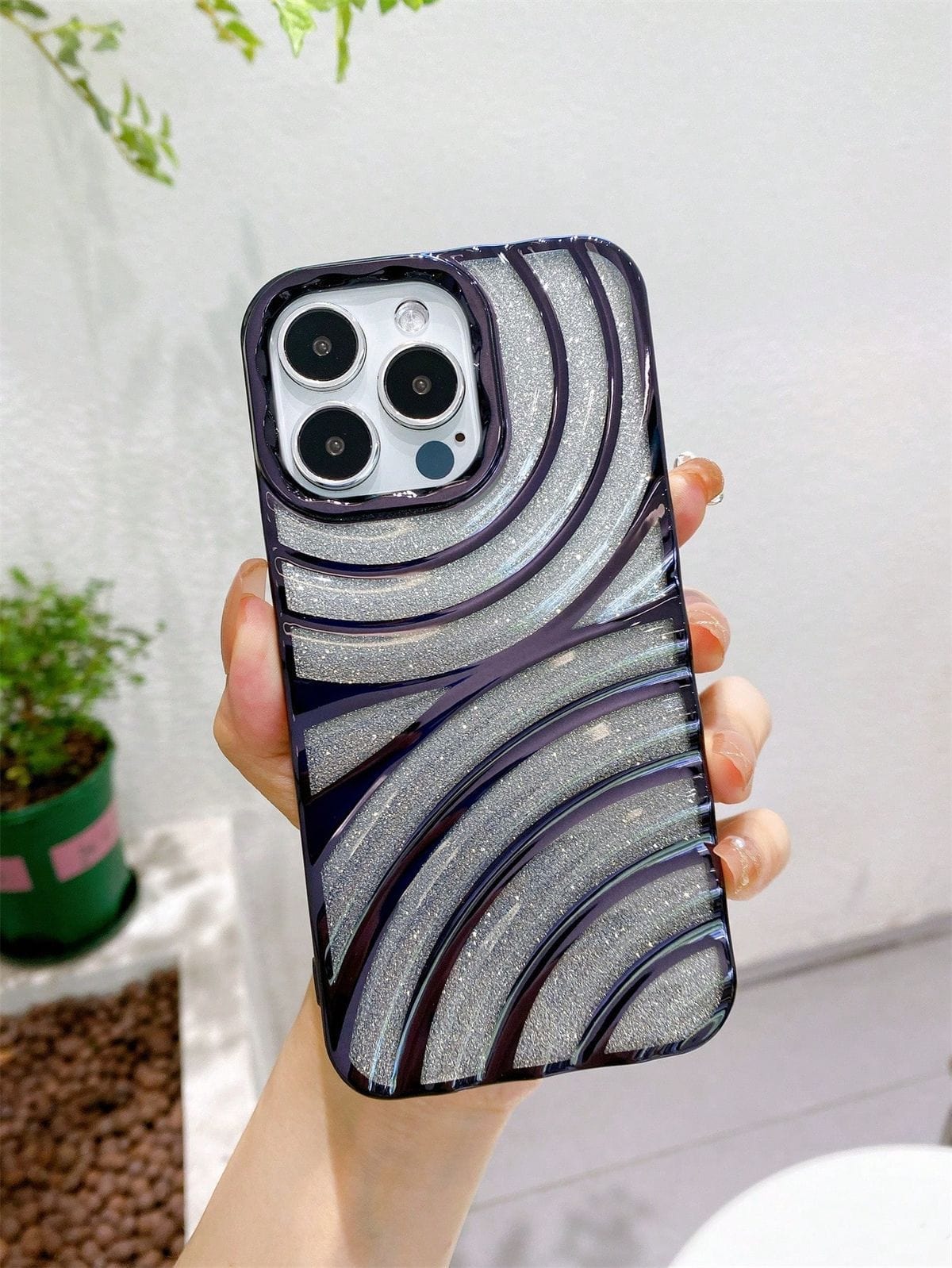 Omber Ripple Pattern Case