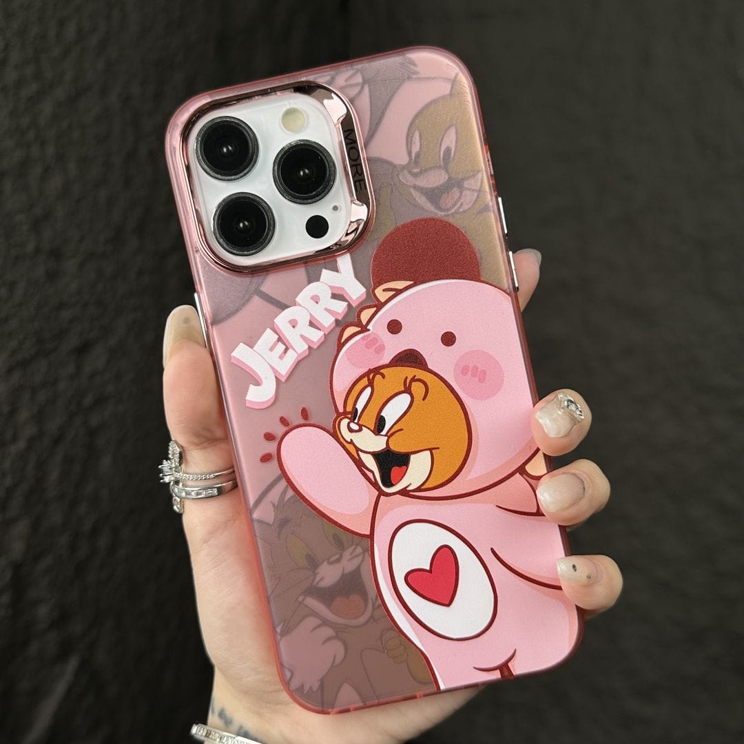 Cute Tom Or Jerry Oil Phone Case