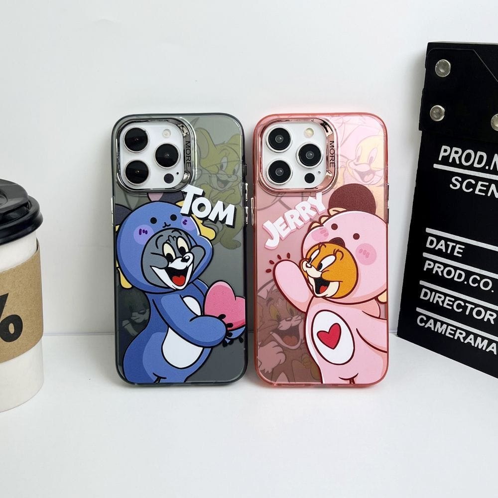 Cute Tom Or Jerry Oil Phone Case