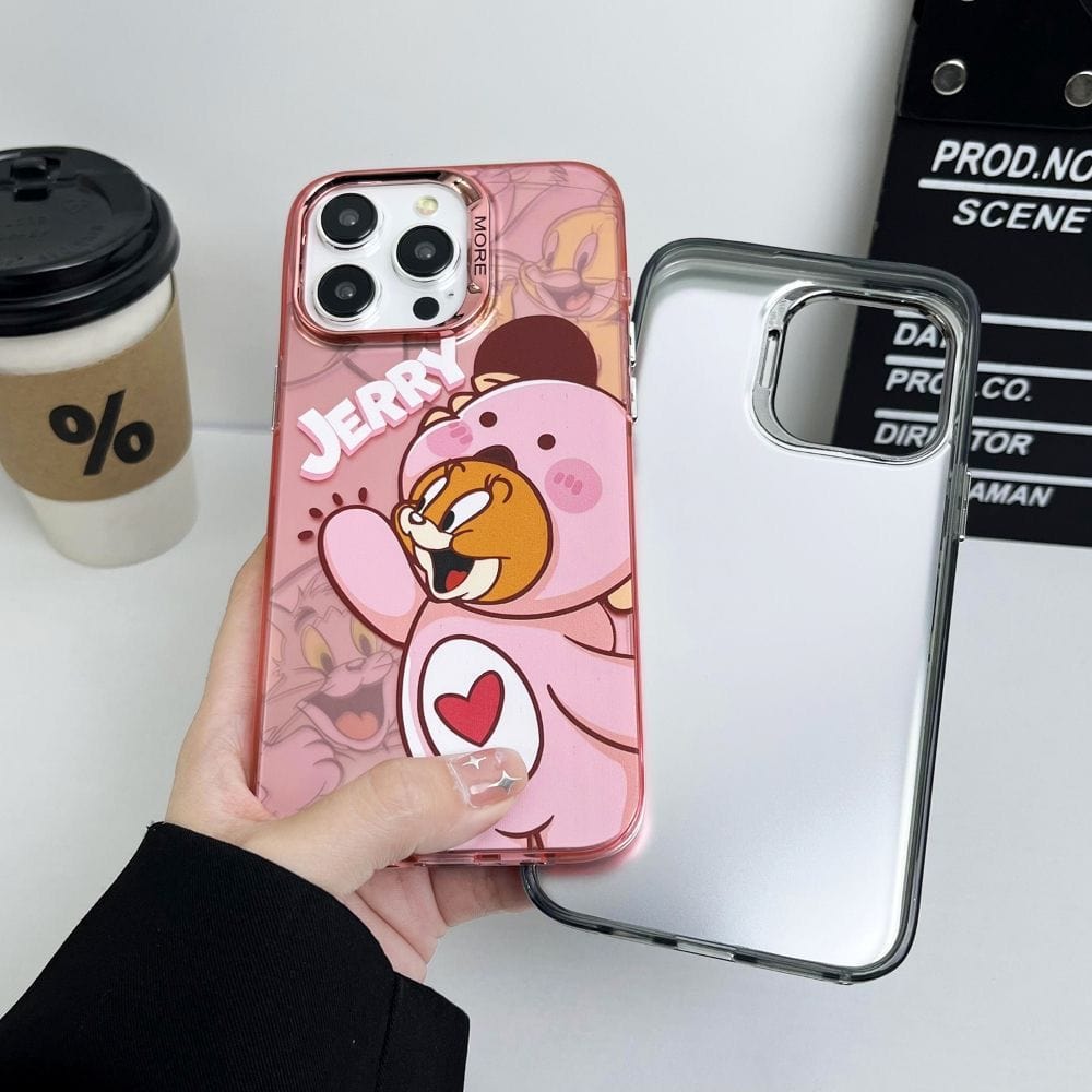 Cute Tom Or Jerry Oil Phone Case