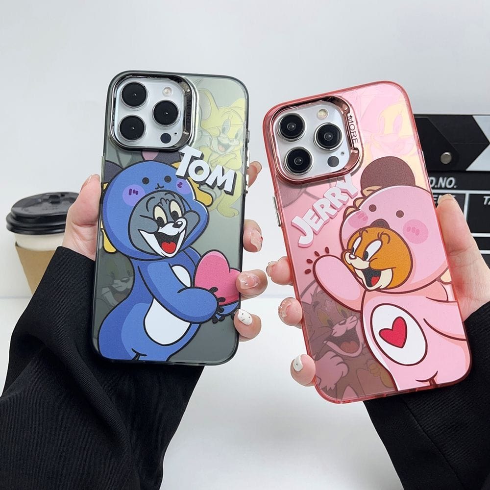 Cute Tom Or Jerry Oil Phone Case