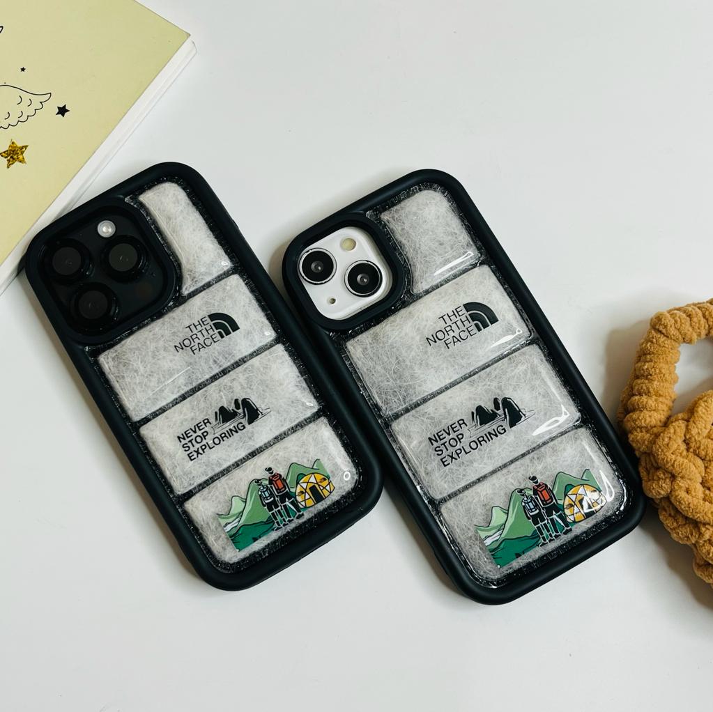 Luxury Smart Puffer Case for Iphone Users