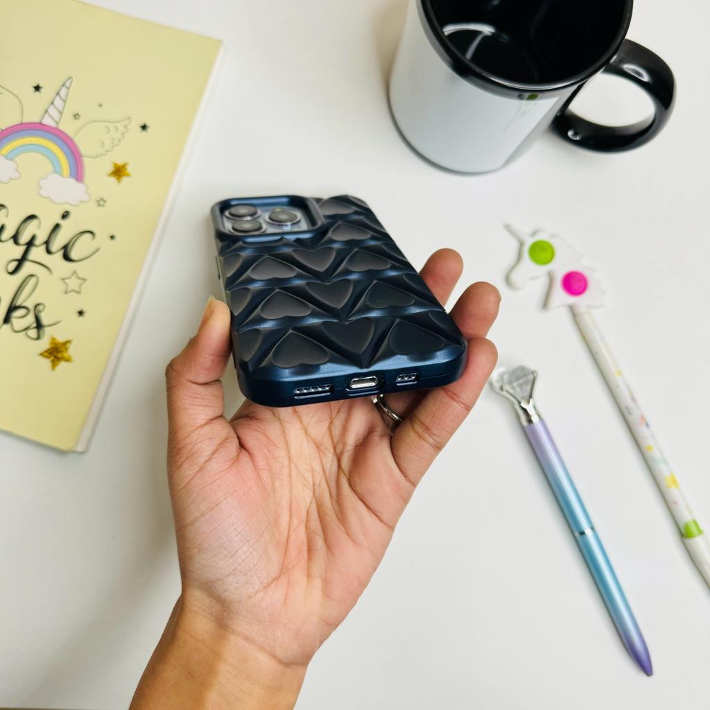 Fluorescent Heart Case for Iphone Users