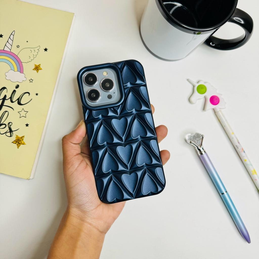 Fluorescent Heart Case for Iphone Users