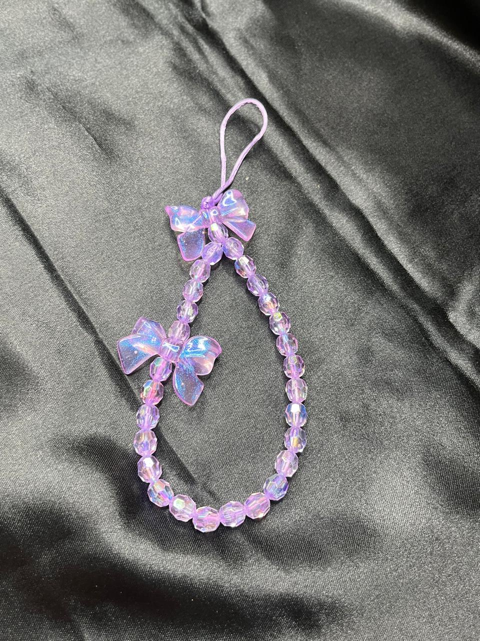Beautiful Purple Bow charm
