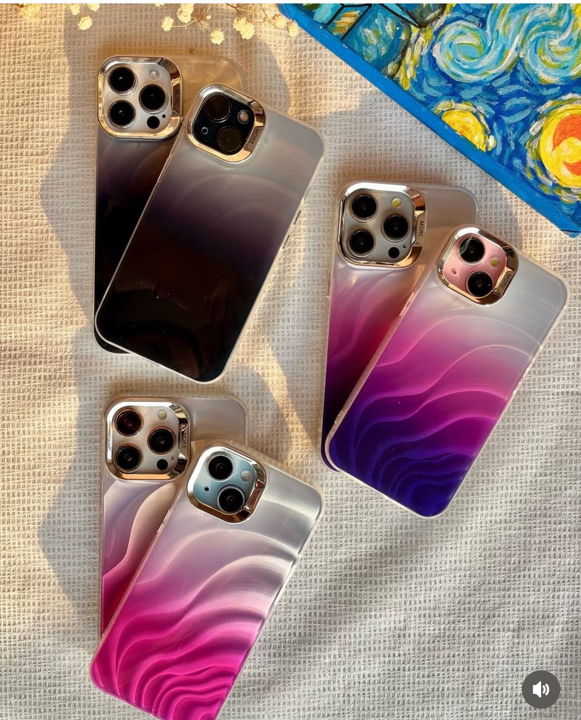 Colourful Waves iPhone Case