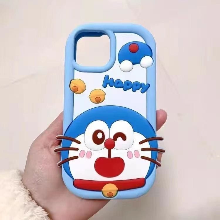 3D Doraemon Phone case For iPhones