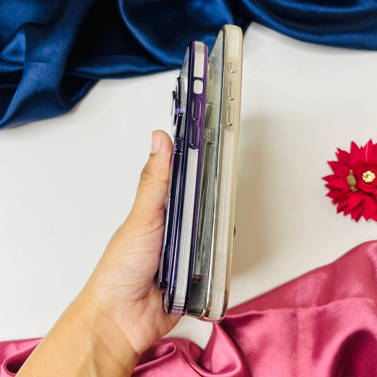 Glitter Sipper Case For Iphones