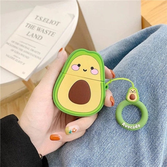 Cute Avocado Airpod Case