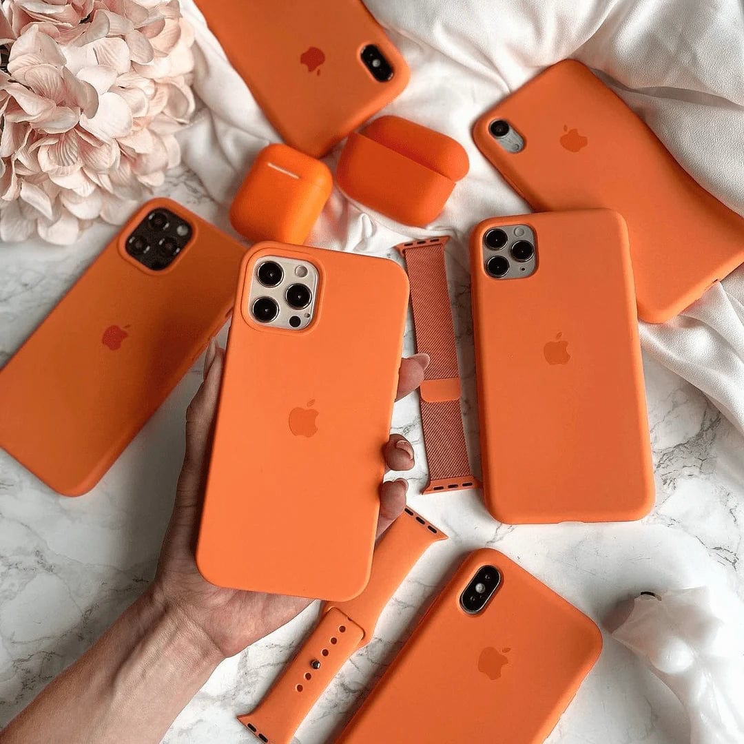 Marigold Color Silicon Case
