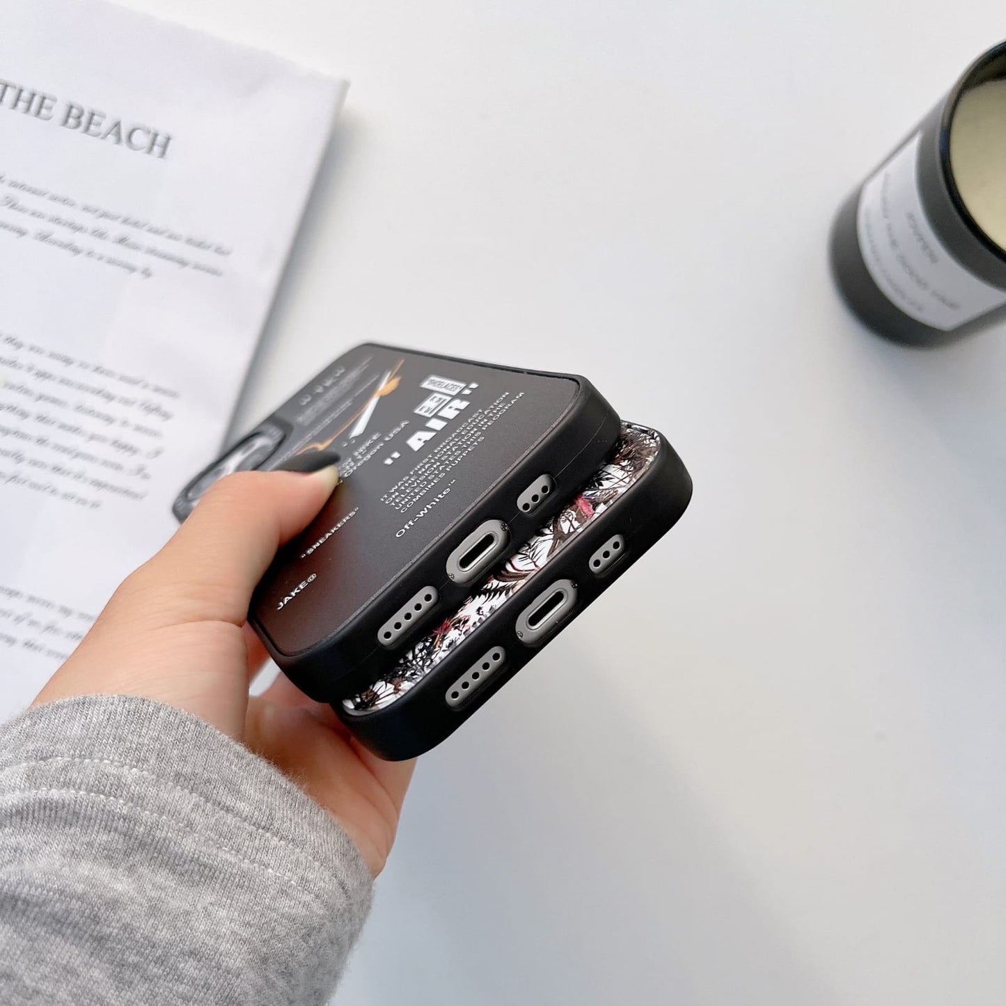 Luxury Branded Unisex Silicone iPhone Cases Design #001