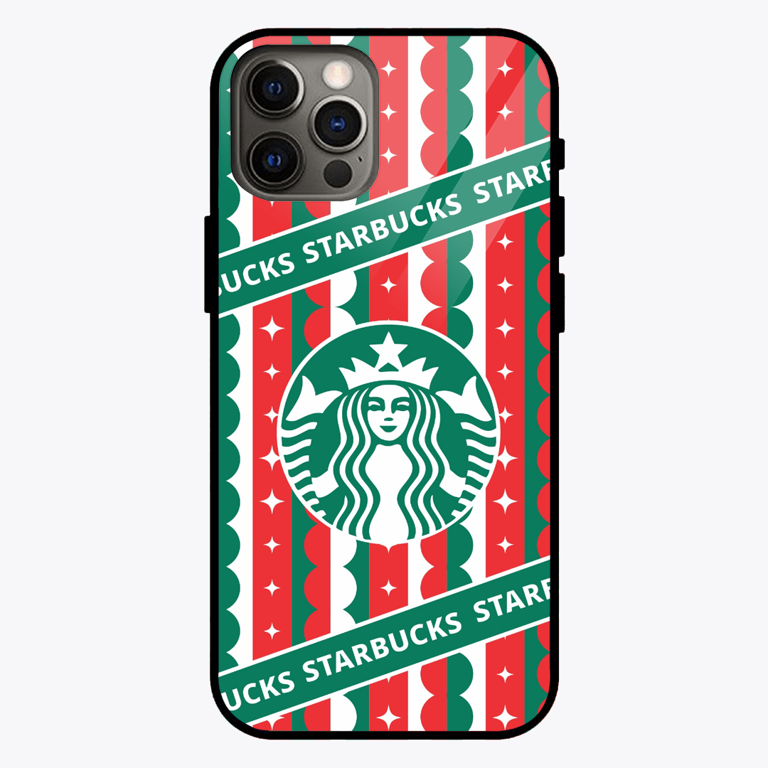 Luxury Red Glass Case For Coffee Lovers (Available For Android & iPhone)