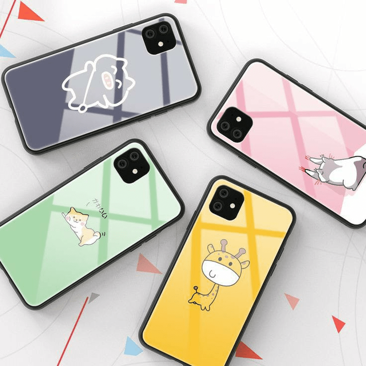 Cartoon Glass cases