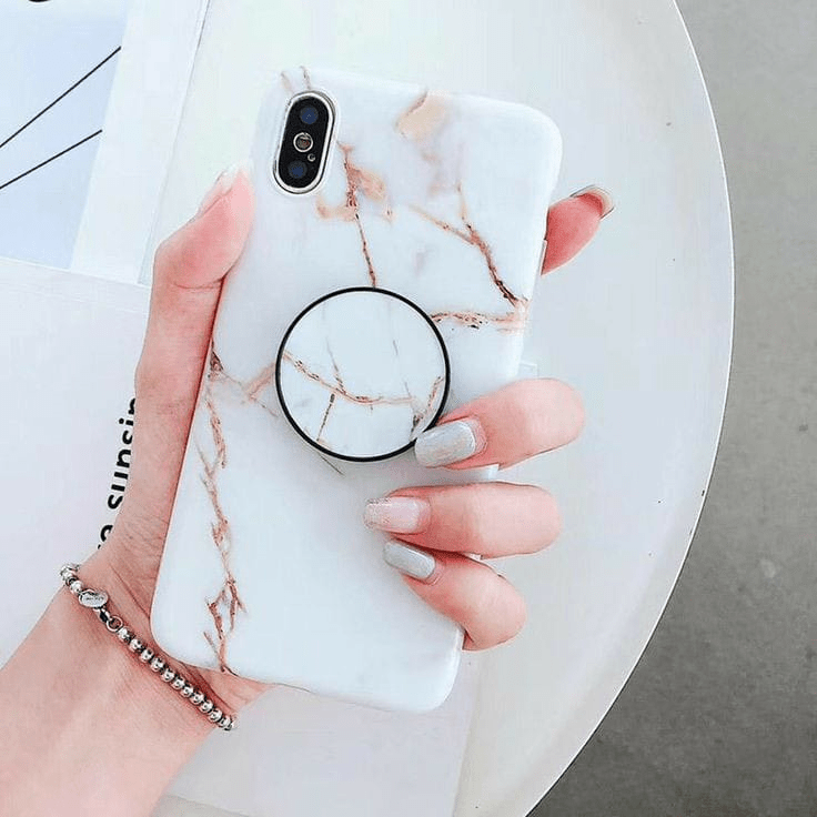 Classic marble case with matching gripper