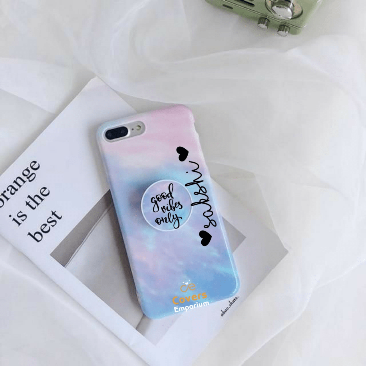 Coloured gradient sky phone case