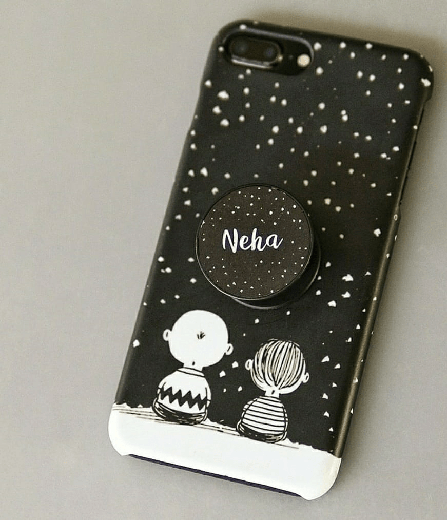 Cute galaxy love case