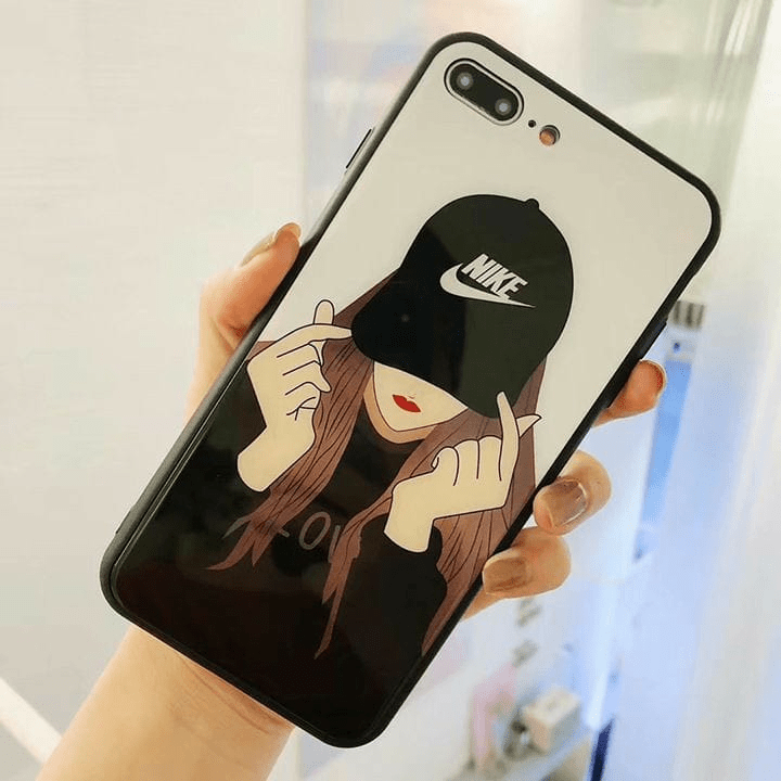 Girl Glass case