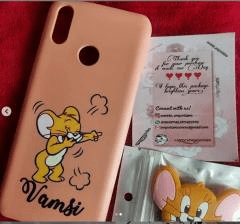 Jerry case with cute Jerry holder