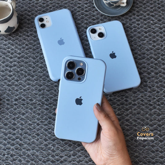 Ocean Blue Silicon case for Iphones