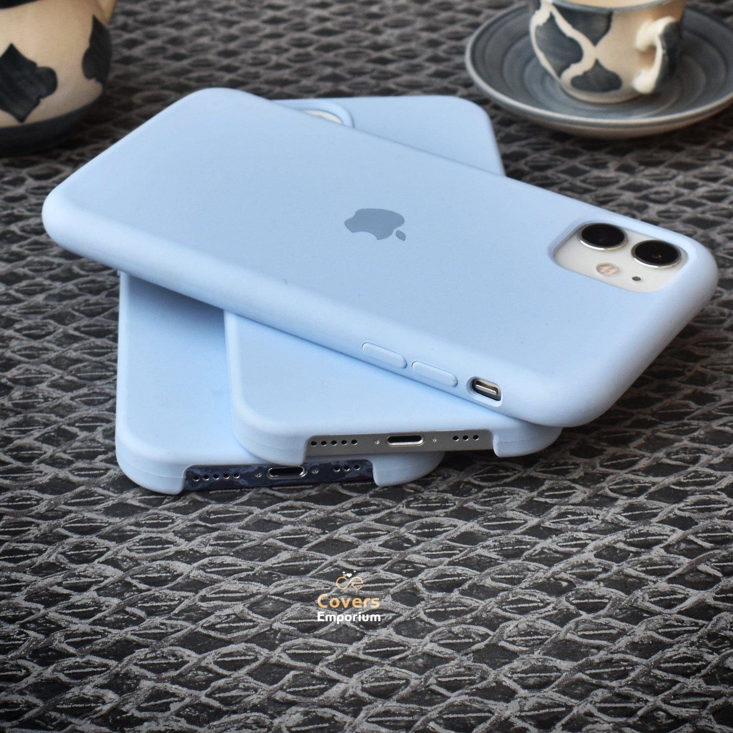 Ocean Blue Silicon case for Iphones