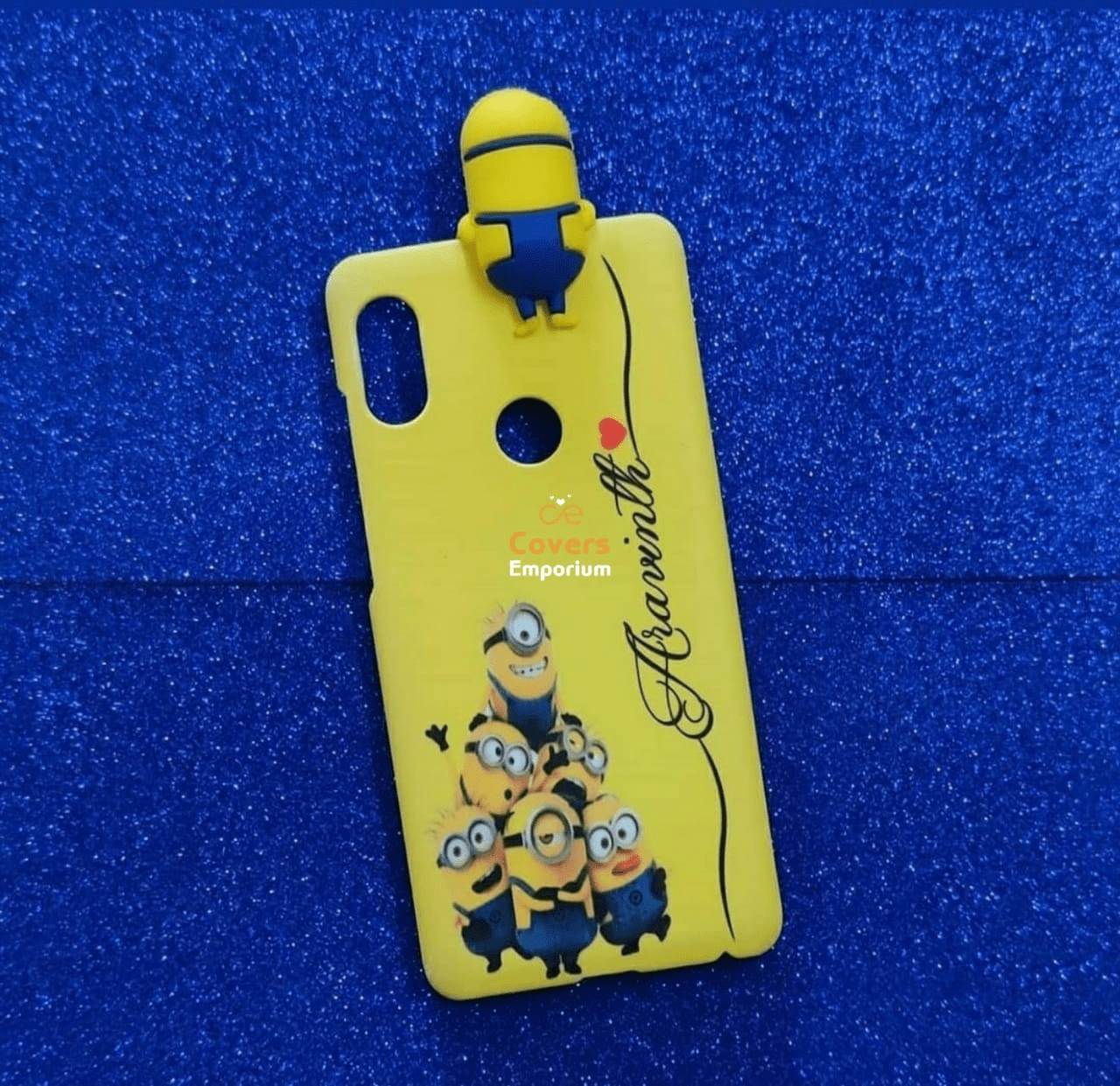 Minion name toy case