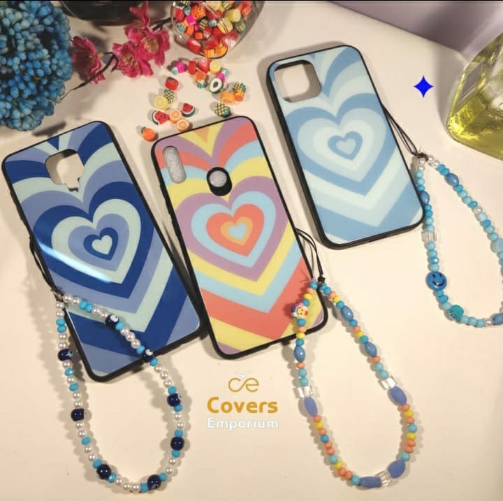 Y2K Aesthetic vibes heart cases