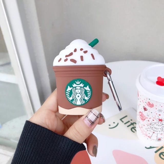 Beautiful Green Brown Airpod Case