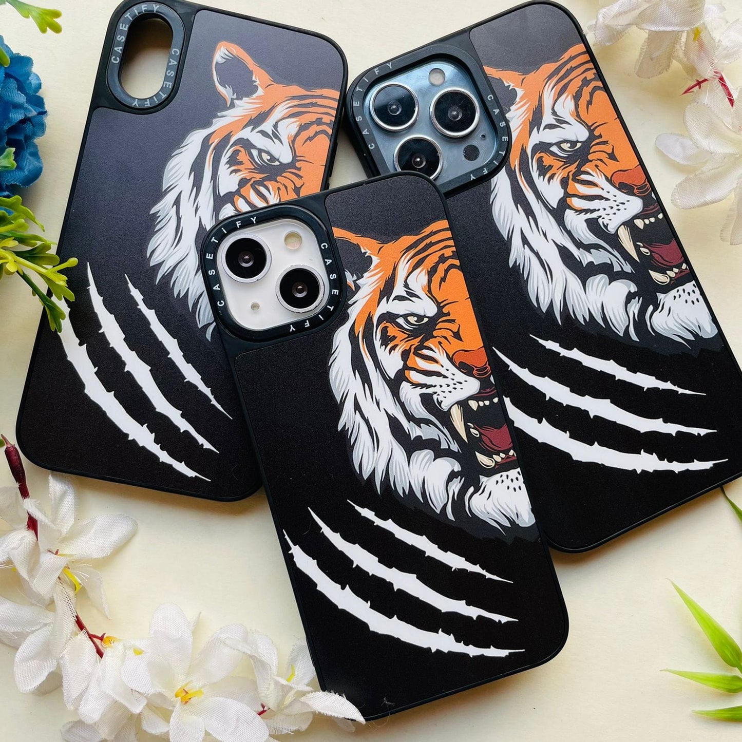 Unisex Black Tiger Case