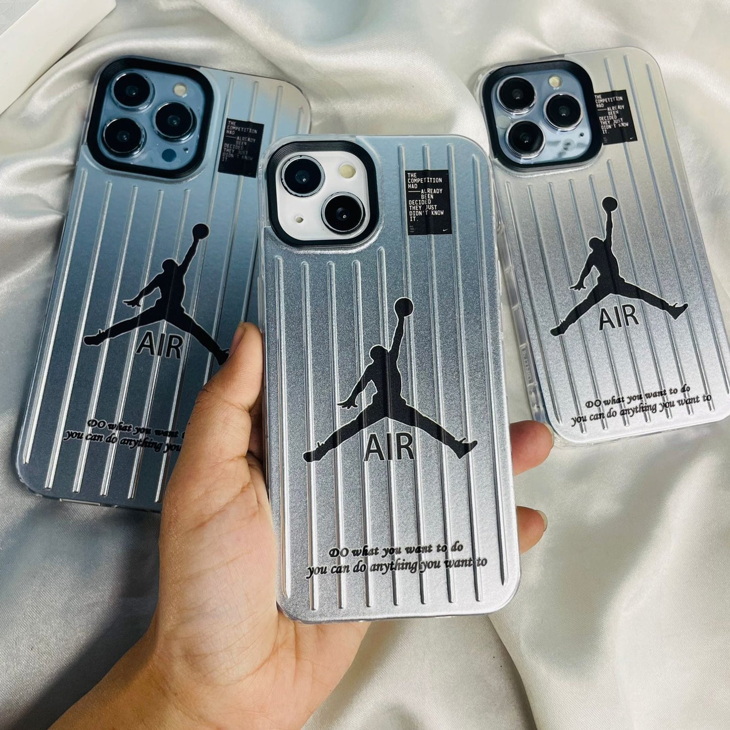 The branded plating case with motivational quote