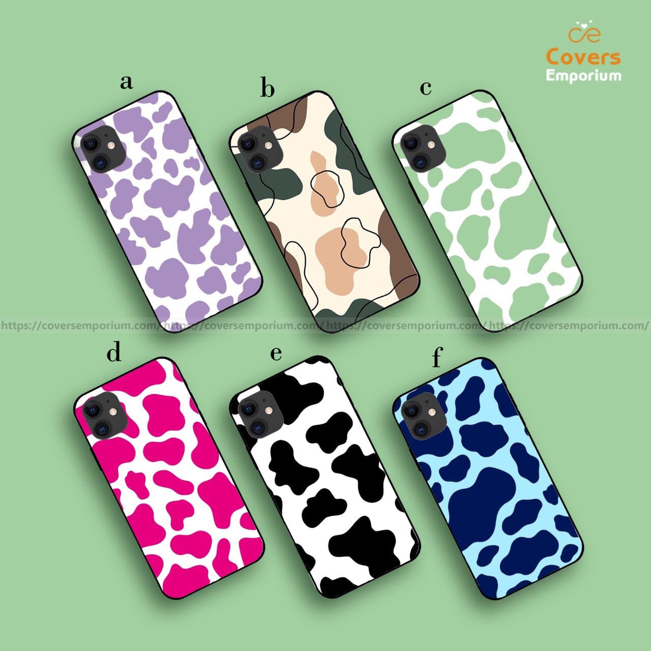Cow Mow Designer Glass cases
