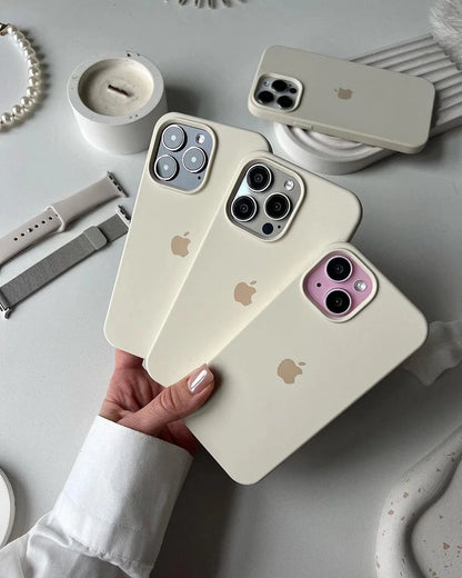 Antique White Silicon Case