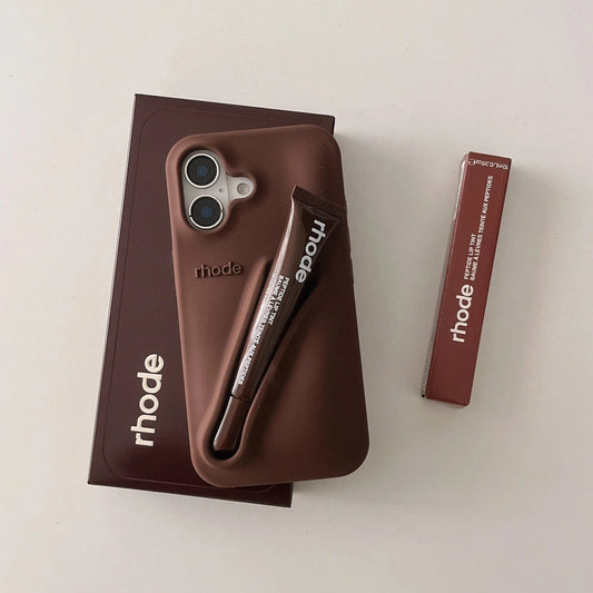 Trendy Lipstick Case For iPhones (Espresso)