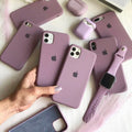 Light Purple Color Silicon Case