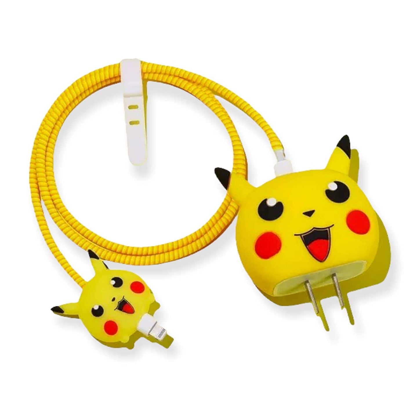 iPhone 18W 20W 3d Silicone Cartoon Charger Protective Case – Pikachu