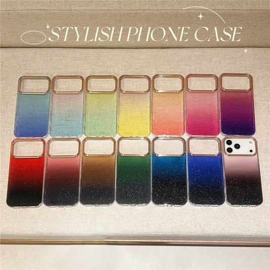 Dual Shimmer Ombre Cases For Iphones