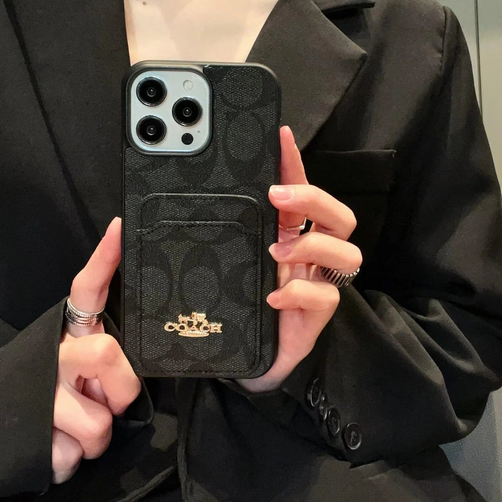 Premium Luxe Phone Cases With Card Holder #005
