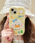 3D Cute Duck Phone Case